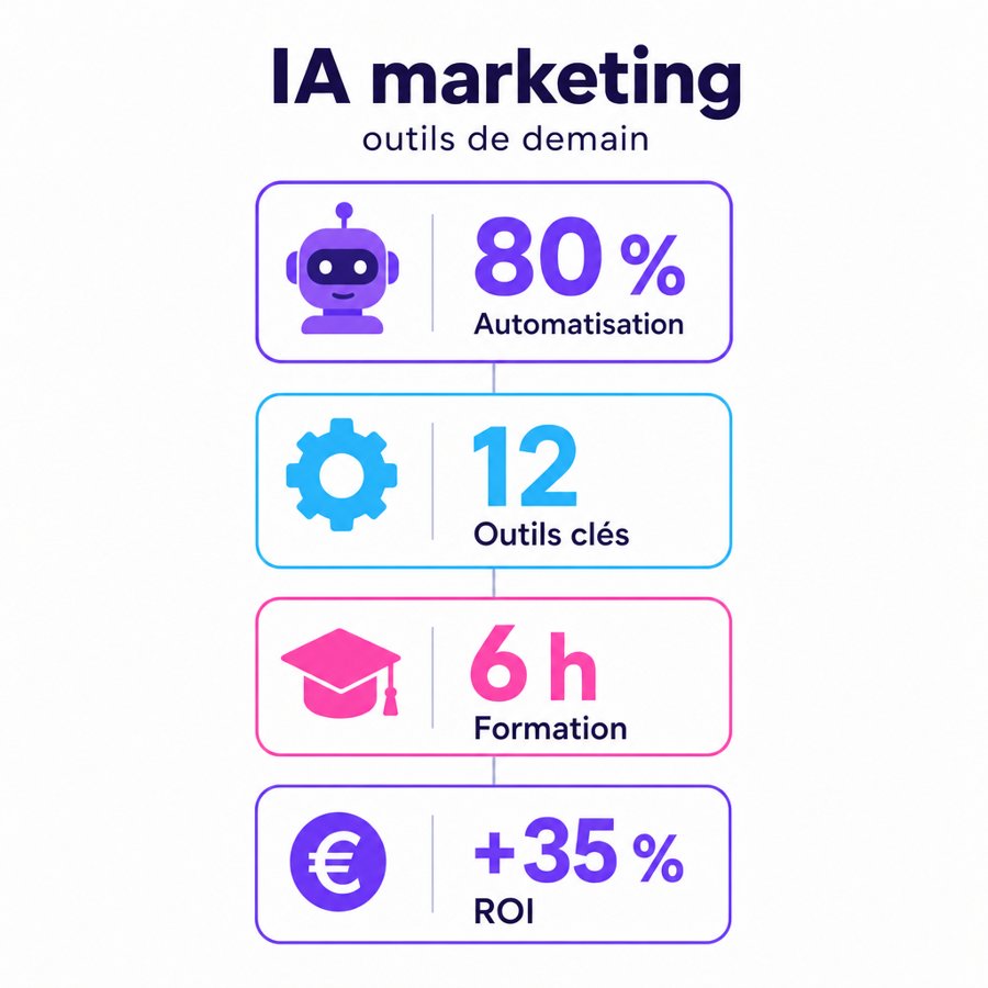 Infographie : <h1>Formation ia marketing : maîtrisez les outils de demain</h1>